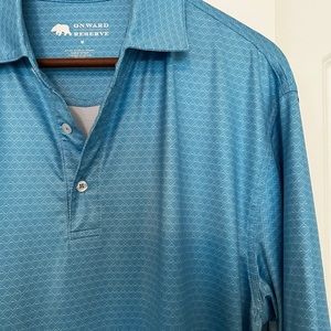 Men’s Onward Reserve Blue Polo